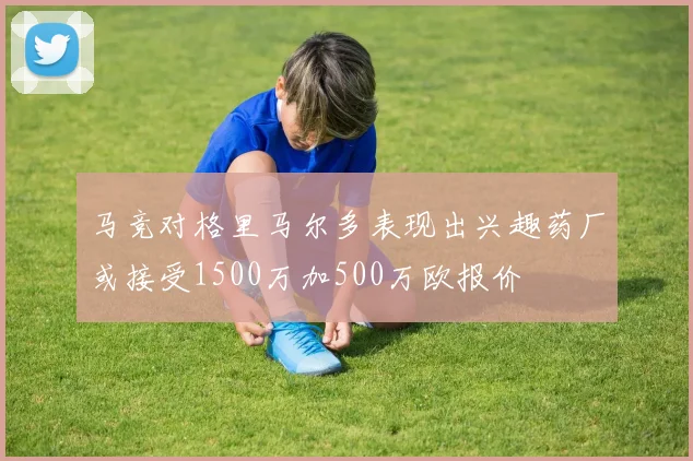马竞对格里马尔多表现出兴趣药厂或接受1500万加500万欧报价